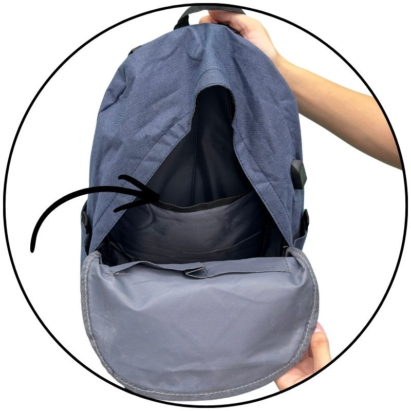 mochila freesurf stone azul descricao 3