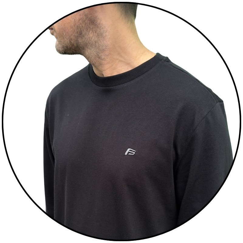 camiseta manga longa freesurf mini logo preta descricao 3