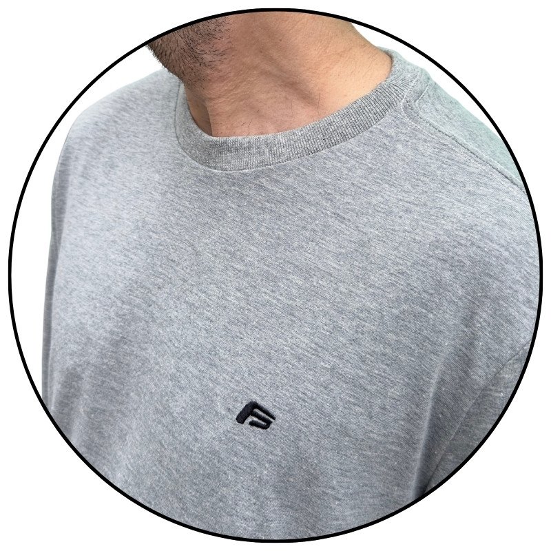 camiseta manga longa freesurf mini logo cinza mescla descricao 2