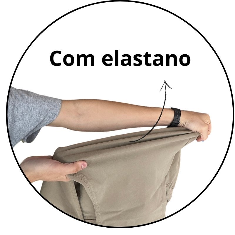 calca sarja masculina slim social via grafit caqui descricao 1