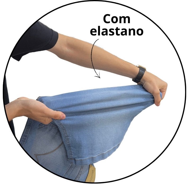 bermuda jeans reta masculina via grafit clara descricao 1