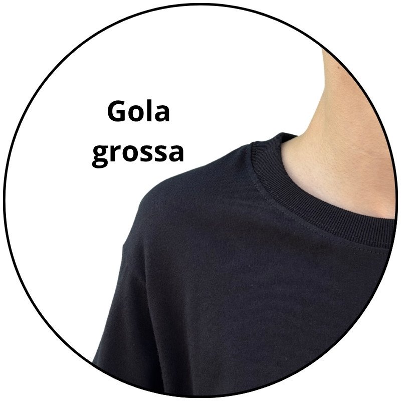 camiseta masculina orange world preta descricao 3