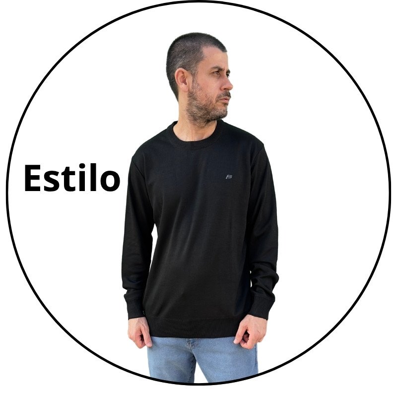 casaco sueter tricot masculino freesurf basic preto descricao 1