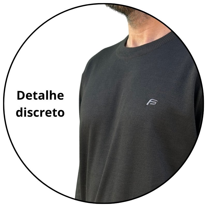 casaco sueter tricot masculino freesurf basic preto descricao 2