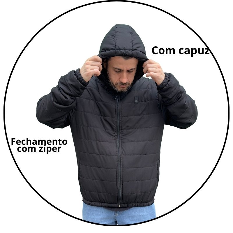 jaqueta masculina freesurf especial classic preta descricao 1