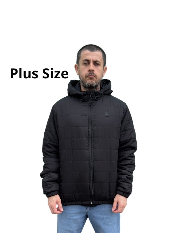Jaqueta Masculina Puffer Open Shock Preta - Mahai Shop