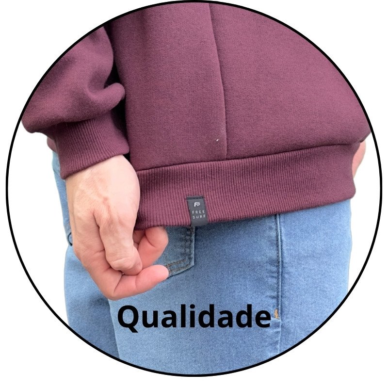 casaco moletom careca freesurf mini logo bordo descricao 1