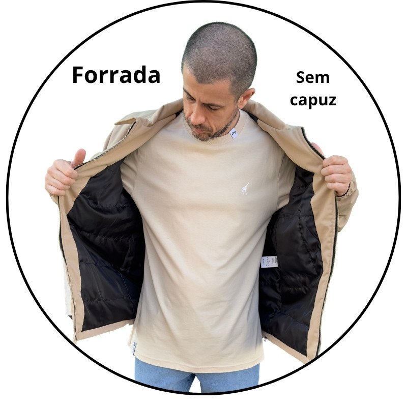 jaqueta masculina sarja lrg elevated worker jacket areia descricao 2