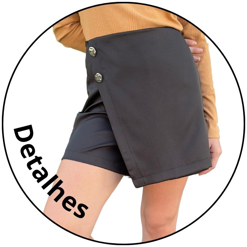 short saia alfaiataria iana preto descricao 3
