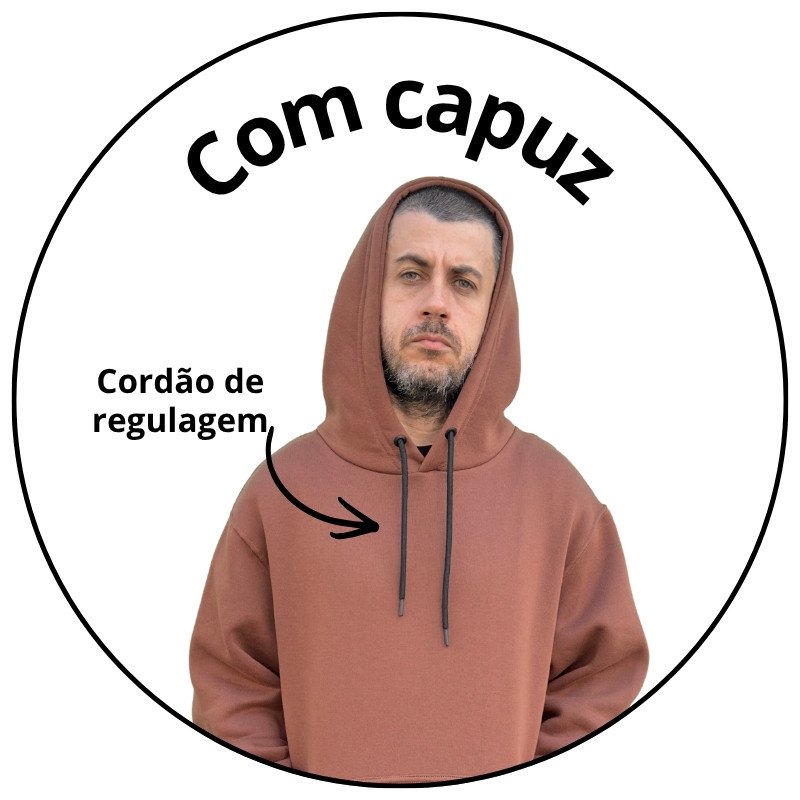 casaco moletom canguru masculino orange essential marrom descricao 1