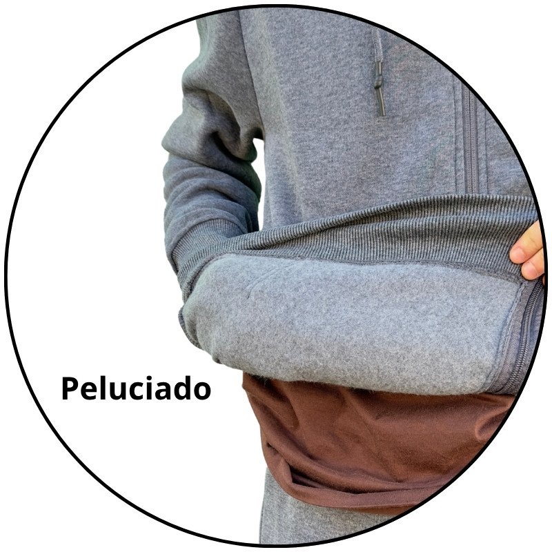 casaco moletom canguru masculino open shock cinza descricao