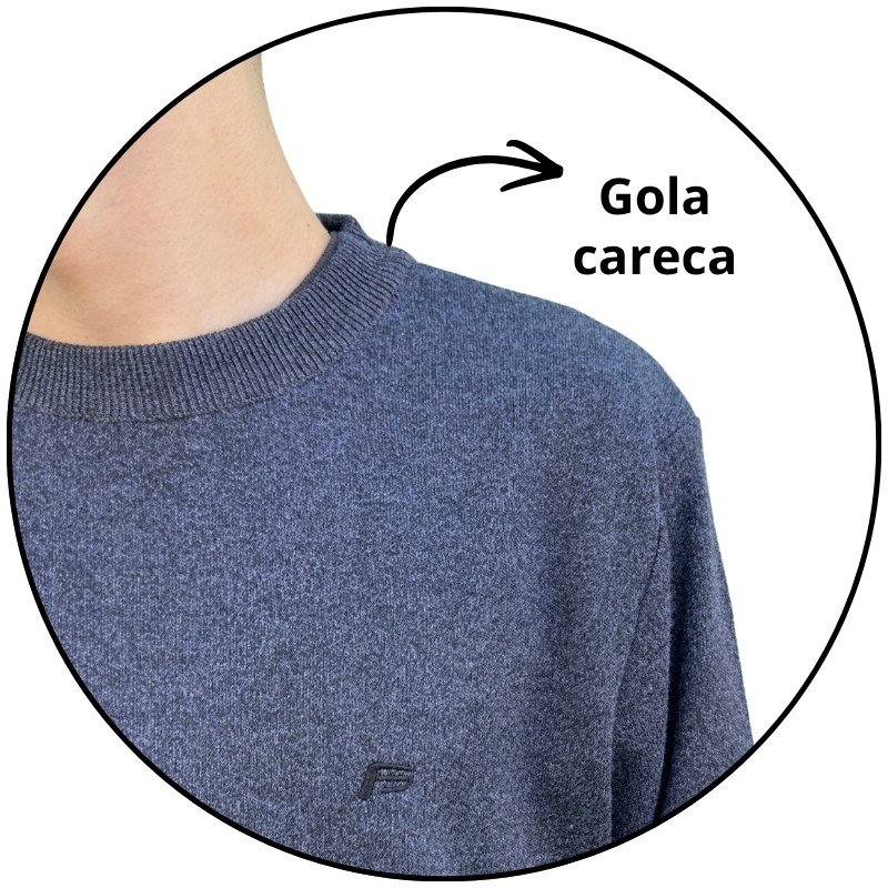 casaco sueter tricot masculino freesurf basic cinza mescla escuro descricao 3