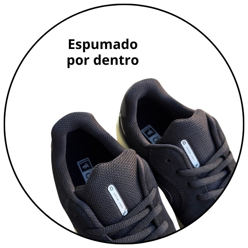 tenis ous imigrante glow in dark essencial preto descricao 2