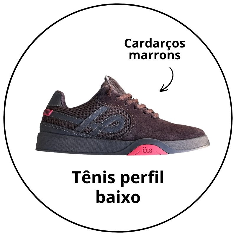 tenis ous imigrante marrom chocolate essencial descricao 1