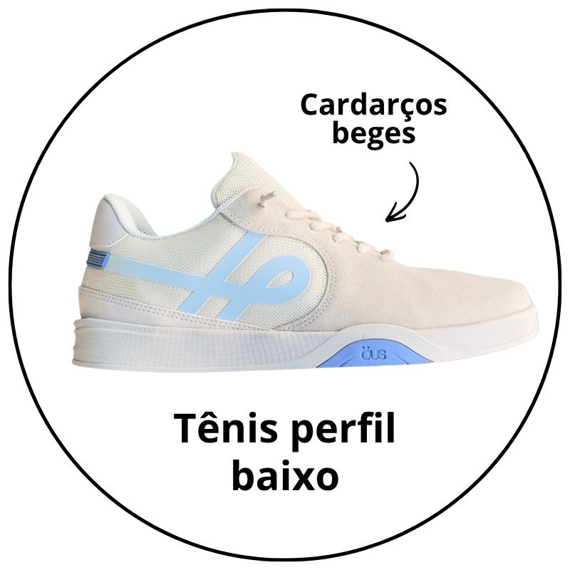 tenis ous imigrante bege creme uv essencial descricao 1