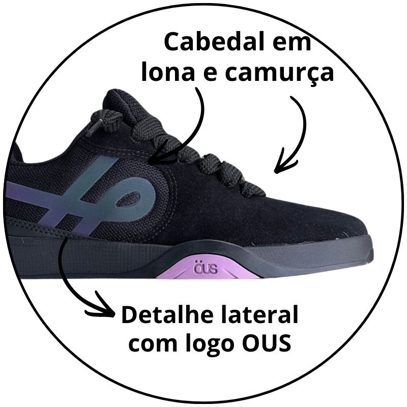 tenis ous imigrante serie x preto solado preto furta cor essencial descricao 3