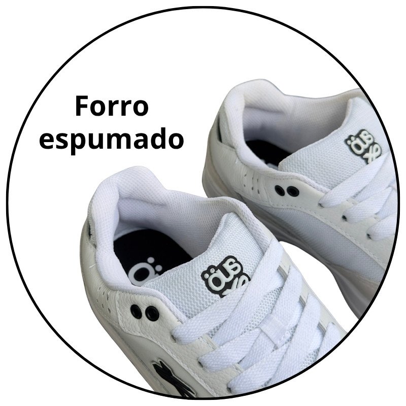 tenis ous sousa pb imperial branco descricao 2