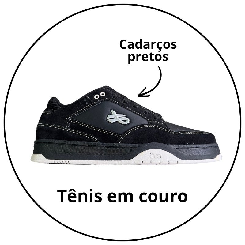 tenis ous sousa preto areia cinza imperial descricao 1