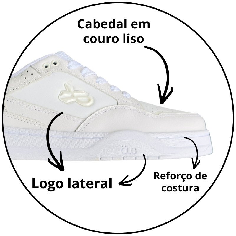tenis ous sousa branco imperial descricao 3