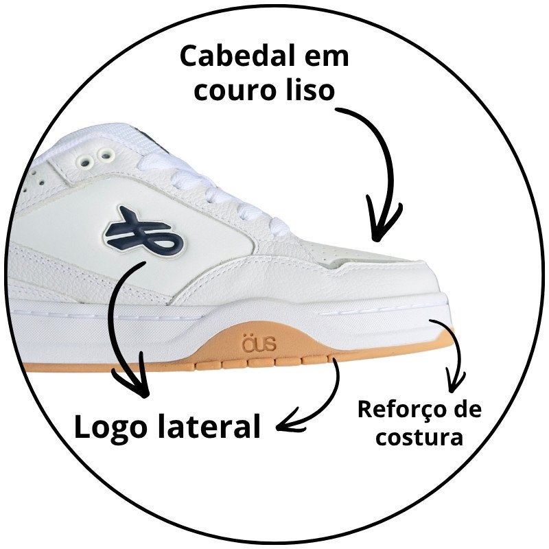 tenis ous sousa branco latex imperial descricao 3