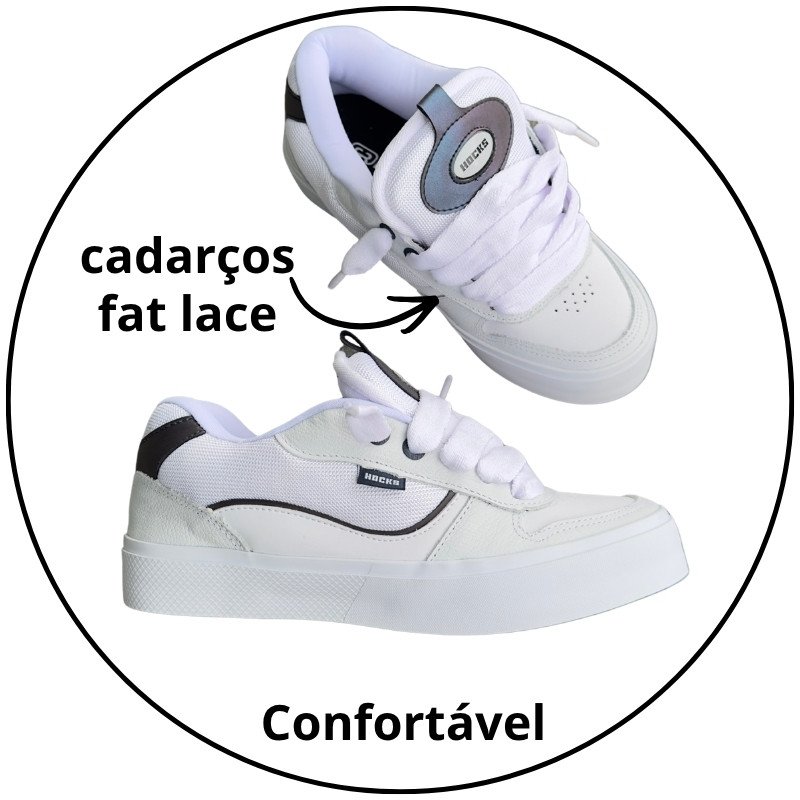 tenis hocks puff safira branco descricao 3