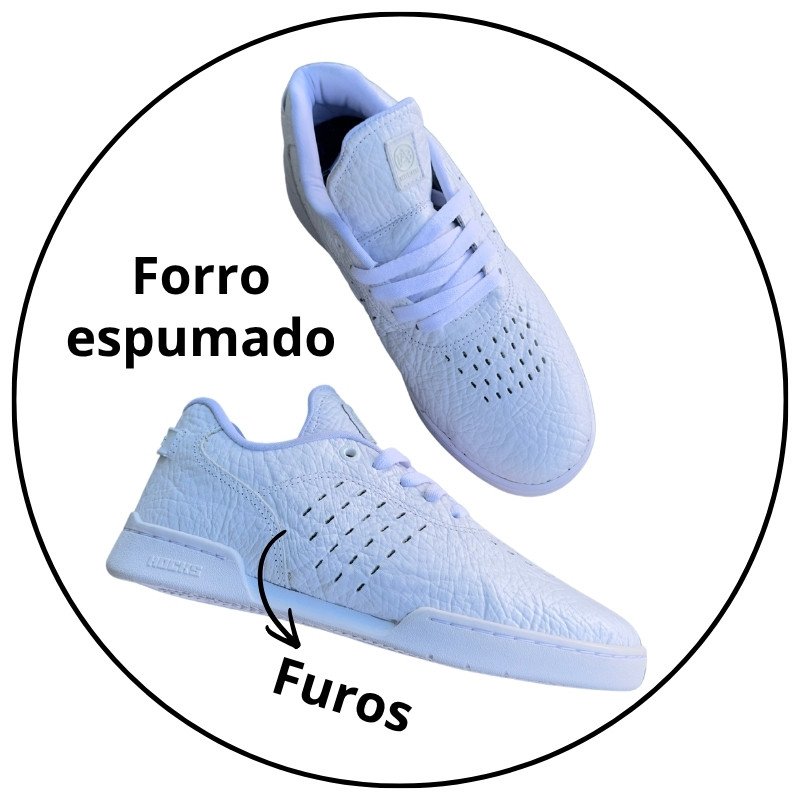 tenis hocks evo branco descricao 2