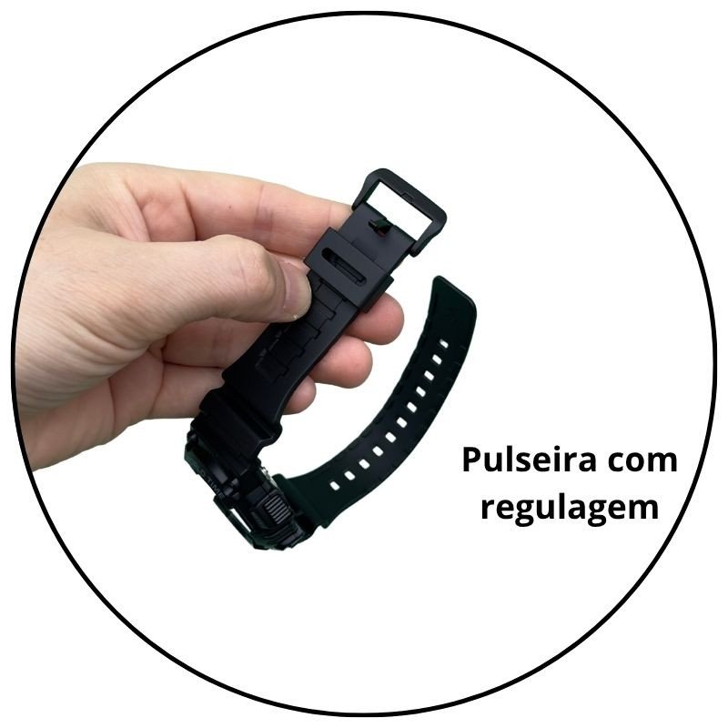relogio de pulso casio timeles analogico digital aeq 110w 1bvdf sc preto fosco descricao 2